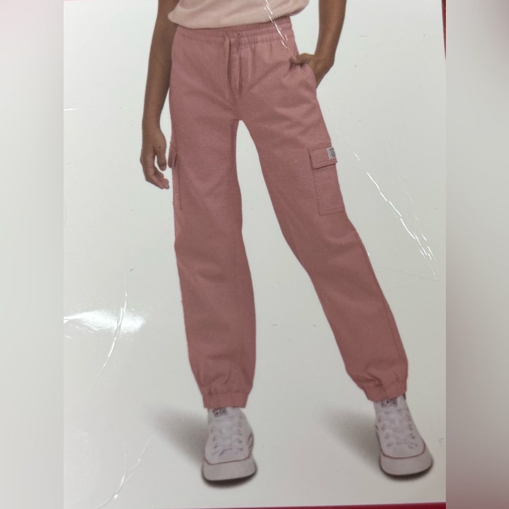SALE Levi’s Cargo joggers Youth Size 12 NWT peach pull on (Buy 1, take 1/50% off
